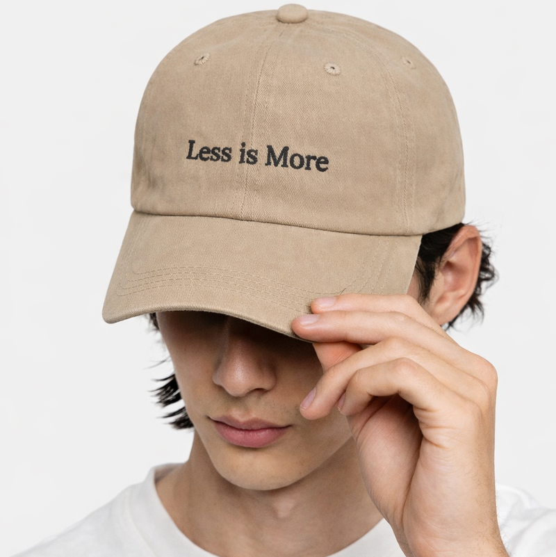 Less is more